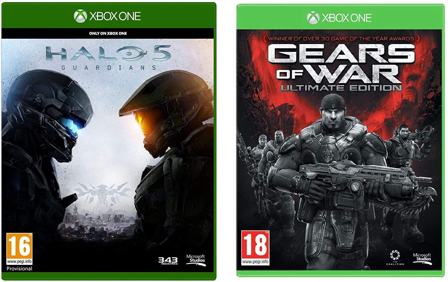 Gear of War Ultimate Edition Halo 5: Guardians by Microsoft for Xbox One - eBuy UAE